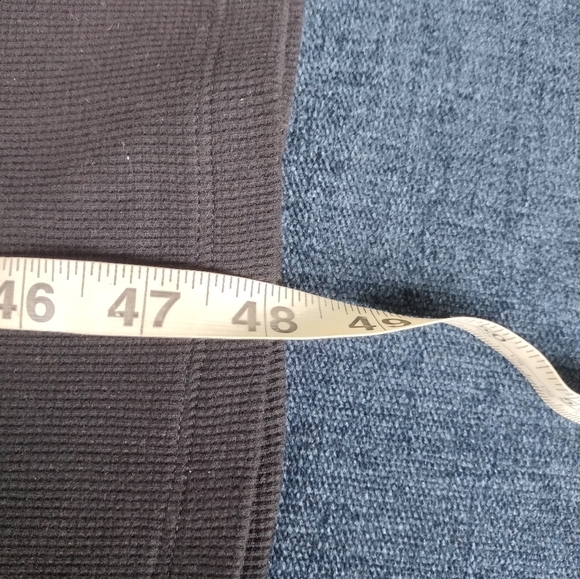 Lauren Ralph Lauren Black Fit & Flare Dress Camel Leather Shoulder Trim Large - Picture 10 of 10